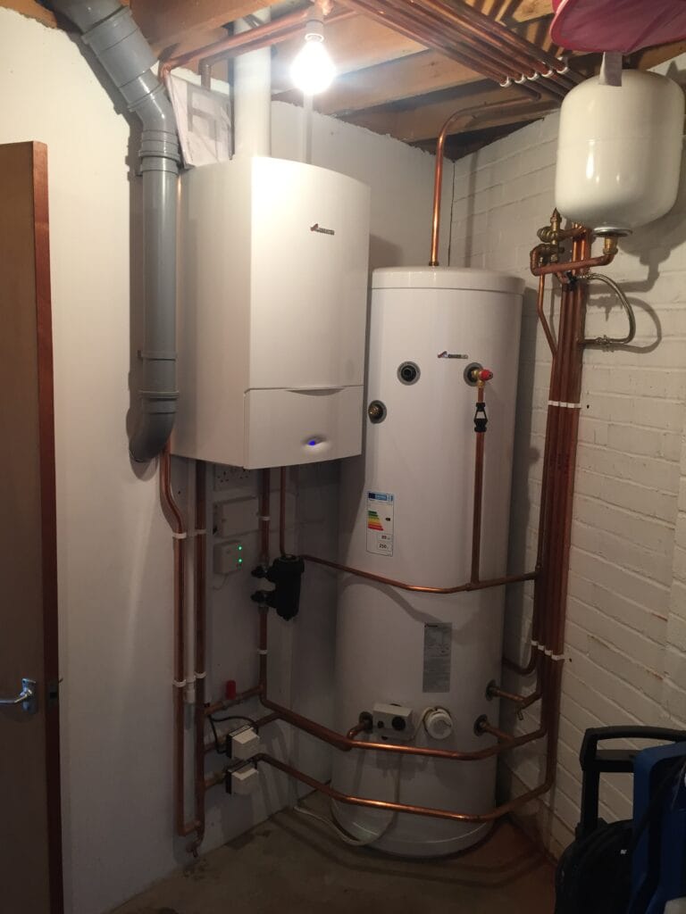 Oxyplumb hot-water and plumbing installation in witney