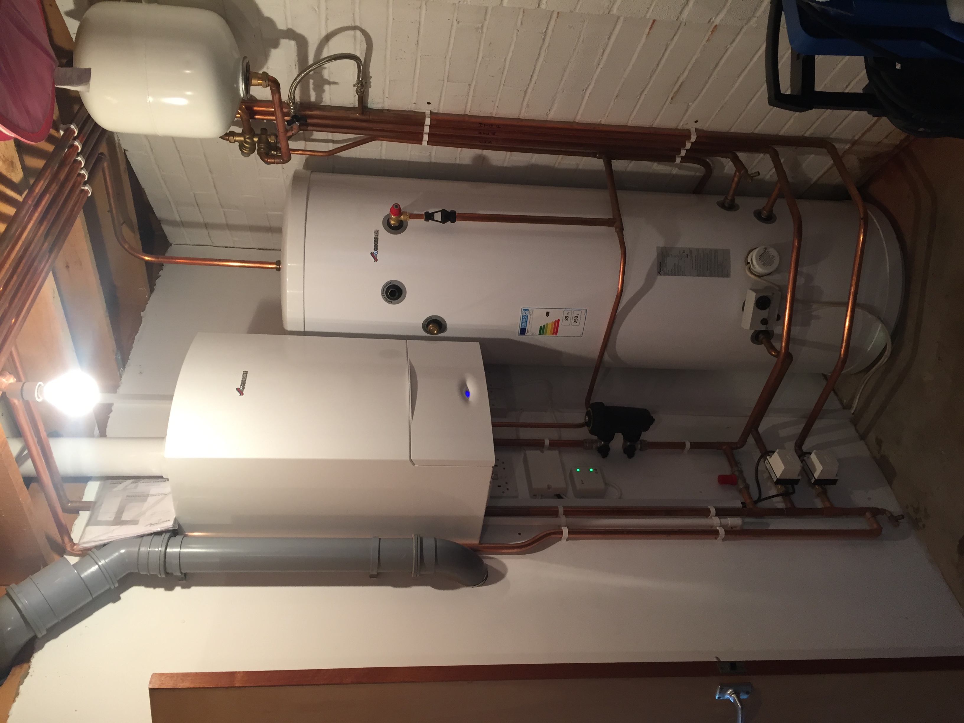 Boiler, hot water cylinder and heating controls assessed by Oxyplumb in Oxfordshire