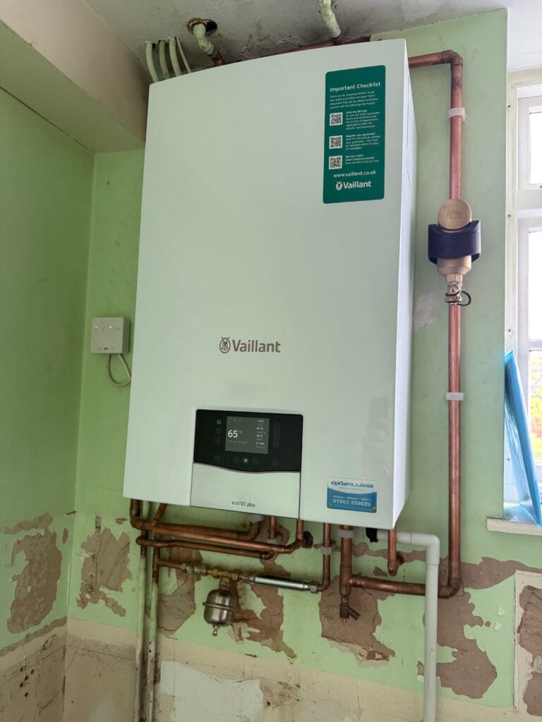Oxyplumb plumber and heating engineer installation in Wantage