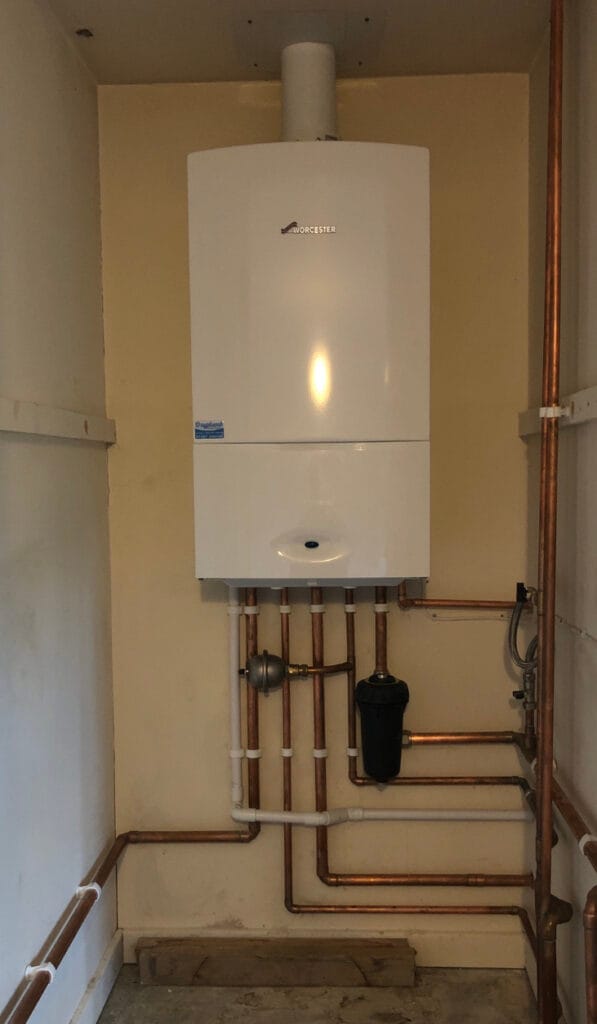 Oxyplumb boiler controls and heating components inspected by a qualified engineer in Oxfordshire
