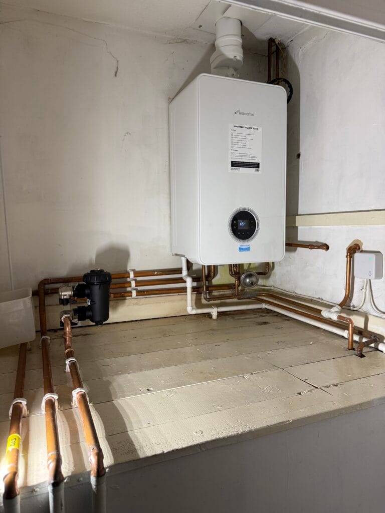 Oxyplumb plumber and heating engineer installation in Bampton