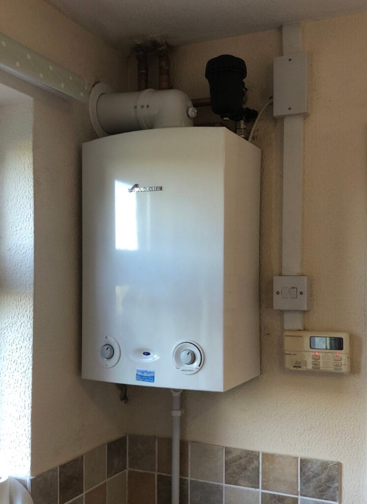 Oxyplumb boiler and heating installation in oxford
