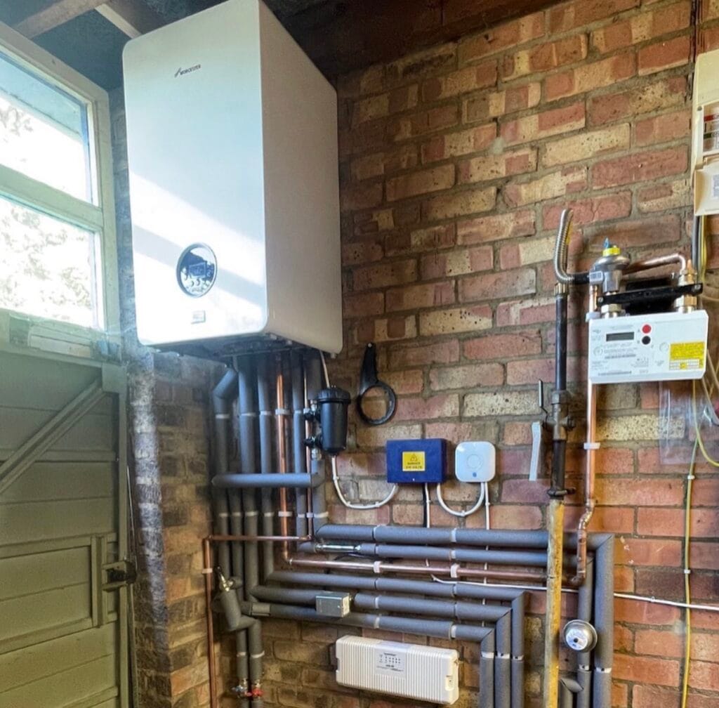 Oxyplumb heating system survey and gas safety assessment in Oxfordshire