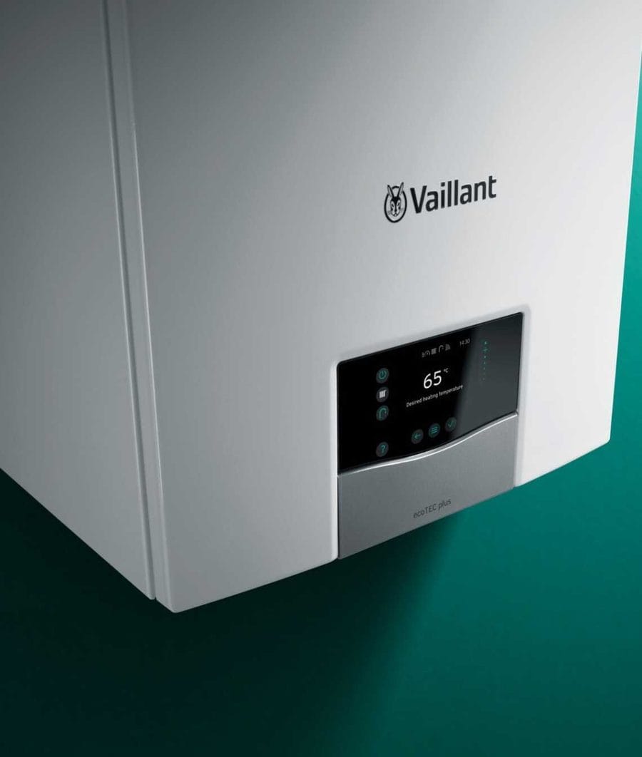 Vaillant ecoTEC Plus boiler serviced by Oxyplumb in Witney